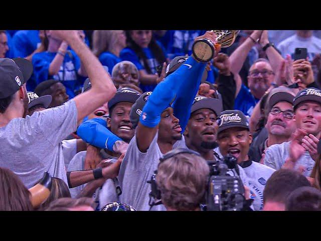 FULL Trophy Presentation Ceremony - OKC Thunder - 2025 Western Conference Champions 