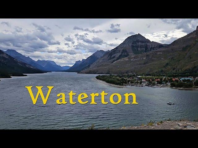 Waterton Town, Waterton Lakes National Park, Alberta, Canada (A Beautiful Place to Visit)