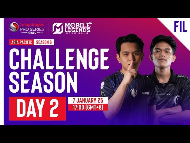  [FIL] AP Mobile Legends: Bang Bang | Snapdragon Mobile Challenge Season | Season 6 | Day 2