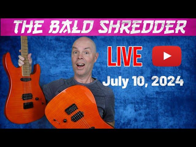 My Custom Bald Shredder Guitars Revealed! Get all the info!