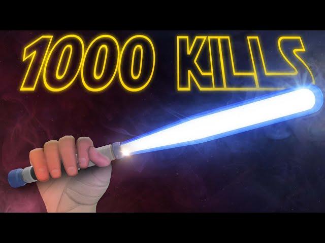 I Got 1000 Kills Using ONLY The Batsaber [TF2]