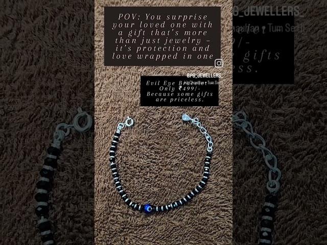 Evil Eye Bracelet – Only ₹499/ #jewellery #evileye #evileyejewelry