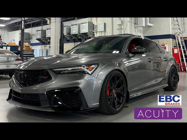 2024 Acura Integra Type-S // How to Keep the Turbocharged Engine Cool with Acuity & EPC Brake Update