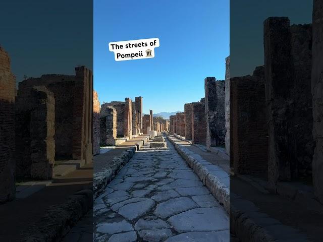 Pompeii ️ #romeadventure #travel #adventure #history #pompeii #rome #ancientrome #ancienthistory