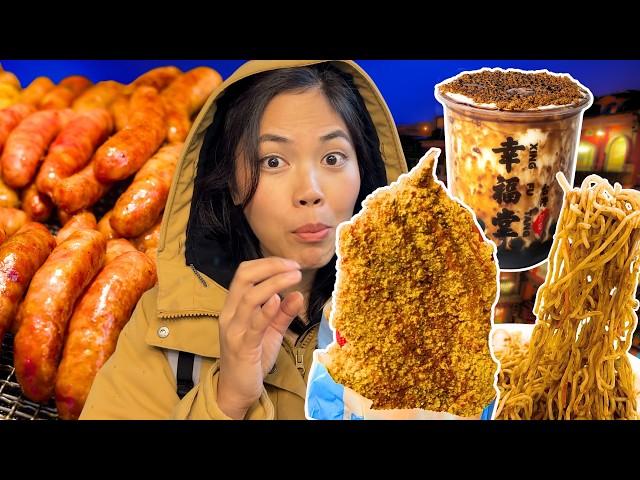 Everything We Ate: Biggest NIGHT MARKET in TAIWAN!