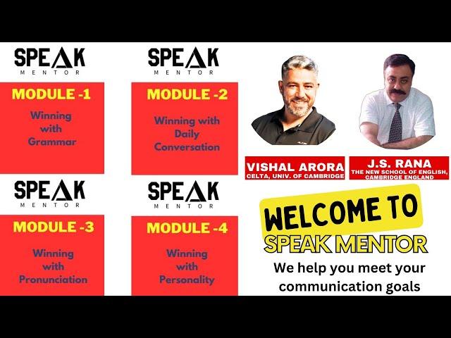 Why Speak Mentor  Part 1