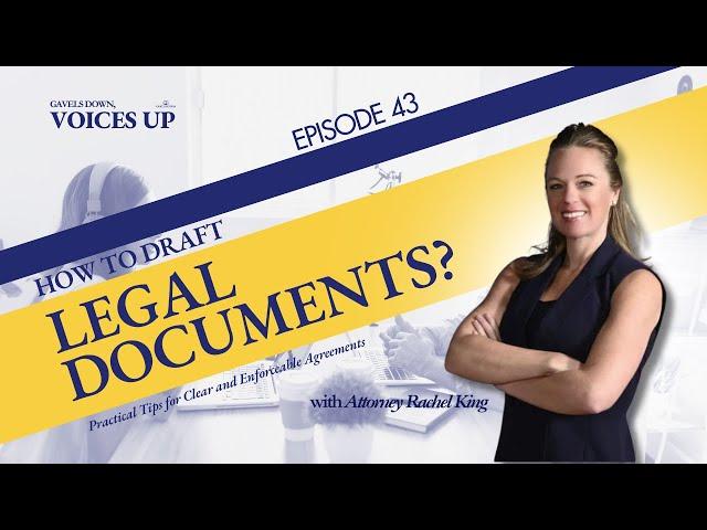 Why Are Legal Documents So Complicated with Attorney Rachel King