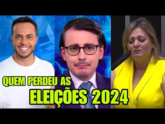 25 FAMOSOS QUE NÃO SE ELEGERAM NAS ELEIÇÕES 2024 e os QUE FORAM ELEITOS