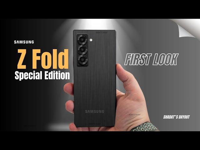 Samsung Galaxy Z Fold6 Special Edition Hands-On The ULTIMATE Foldable Experience!