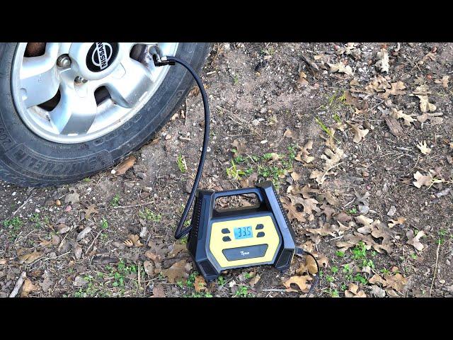  Yyton Emergency Car Air Pump. Unboxing and Live Demo 