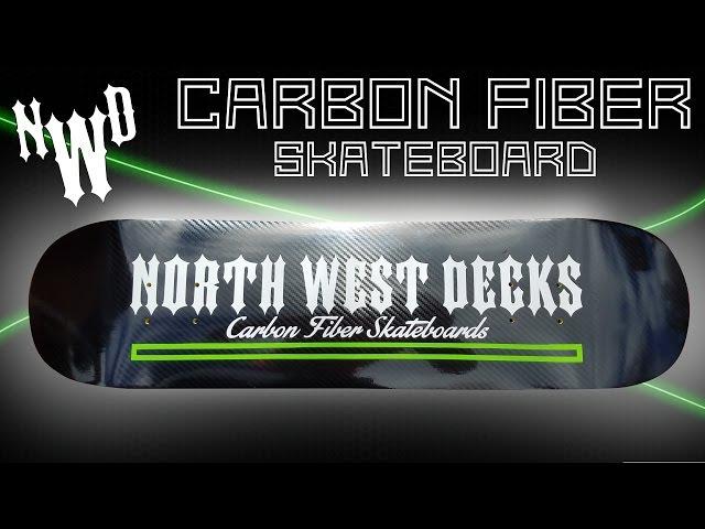 New Sleek Carbon Fiber Skateboard!