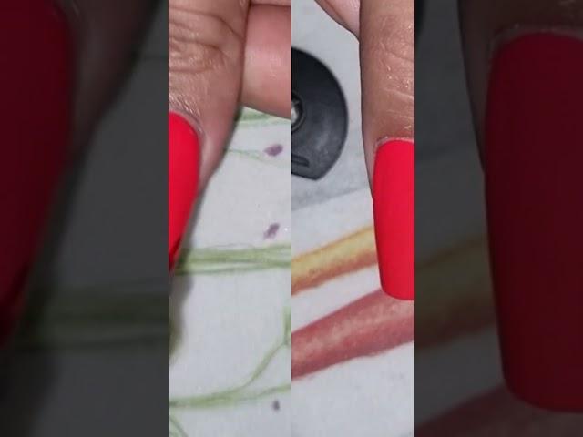 Nail art with normal polish | #shorts #youtube #tutorial