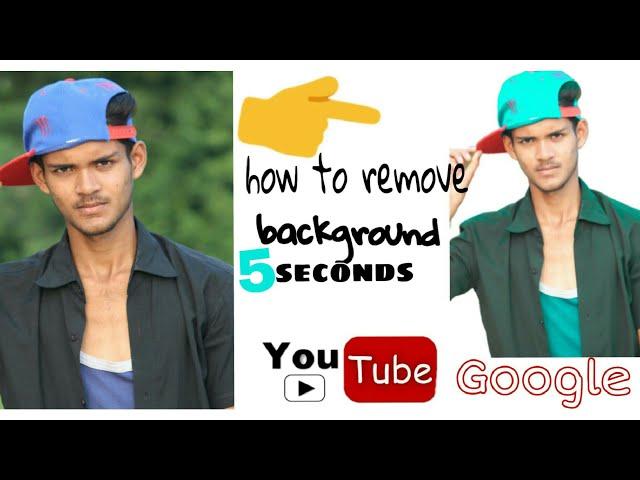 Remove Image Background FREE 100% automatically in 5 seconds with a single click