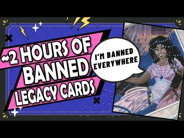 ~2 Hours of Banned MTG Legacy Cards To Fall Asleep to