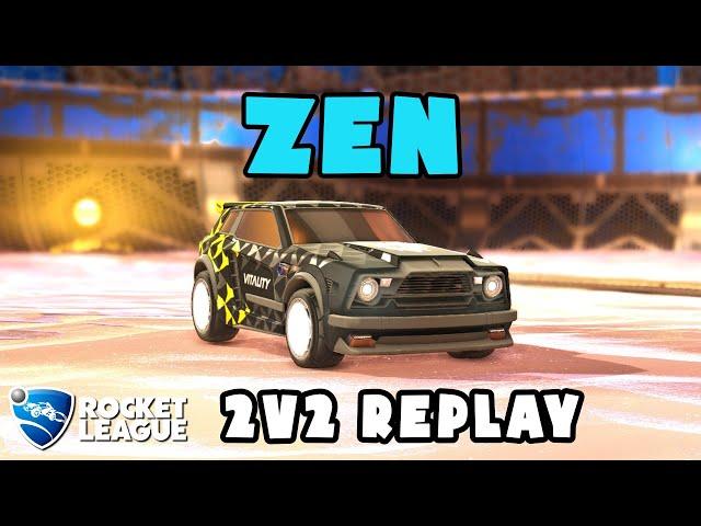 zen Ranked 2v2 POV #583 - Rocket League Replays