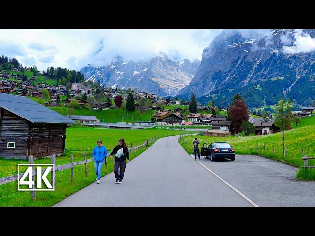 Explore The Breathtaking Nature, Enchanting Grindelwald  Switzerland 4K