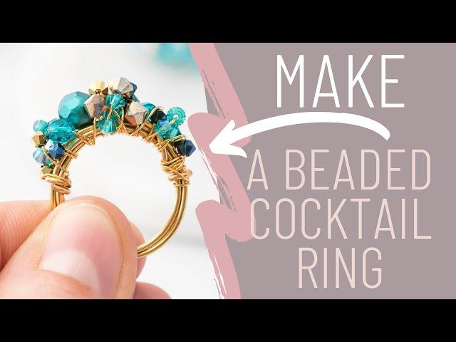 Make a Beaded Cocktail Ring with Jessica Rose from Jewellers Academy