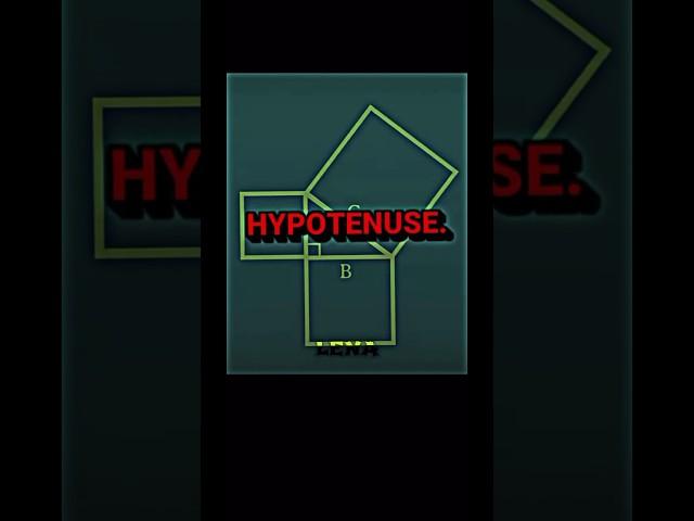 Hypotenuse edit #edit #hypotenuse