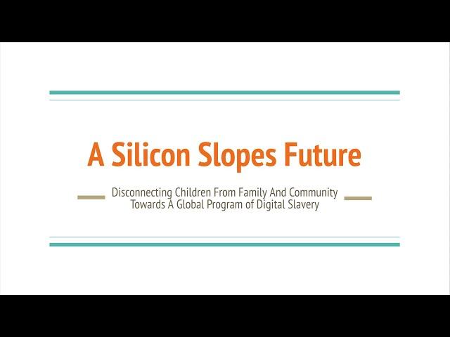 A Silicon Slopes Future - Impact Investing Along the Wasatch Range