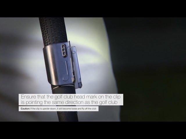 Epson M-Tracer | How to Attach to Golf Club