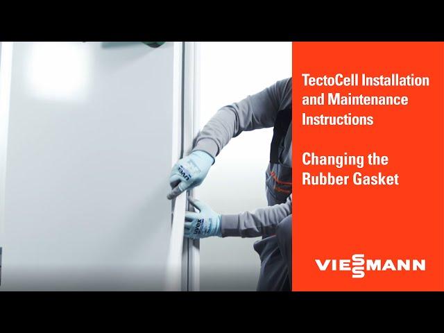 Changing the TectoCell Cold Room Rubber Gasket | Viessmann Clean & Cold Solutions