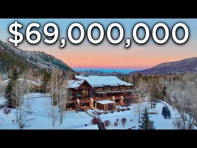 Touring a Billionaires Winter Ski Home in Aspen Colorado