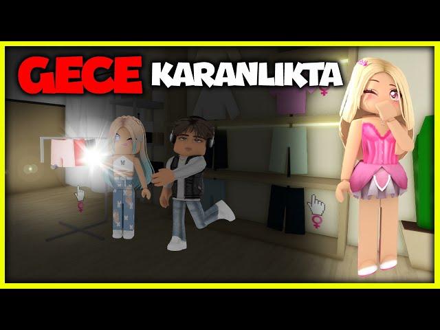 GECE KARANLIKTA SAKLAMBAÇ ( YENİ GİYSİ DÜKKANI ) ROBLOX BROOKHAVEN  RP