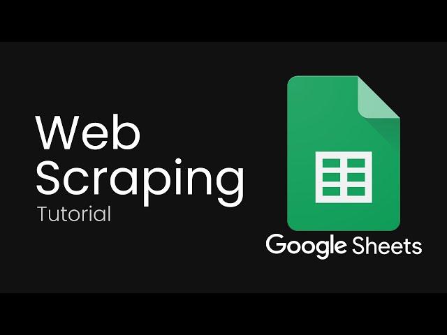 How To Do Web Scraping With Google Sheets | Collect Web Data: No Code Needed