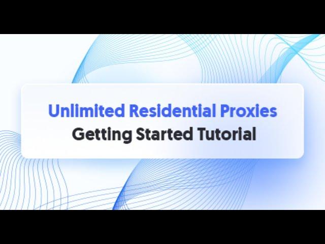 Unlimited Residential Proxies Getting Started Tutorial | ABC S5 PROXY #abcproxy #proxies