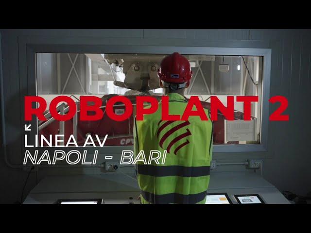 Roboplant 2, la nuova fabbrica dei conci Webuild a Bovino