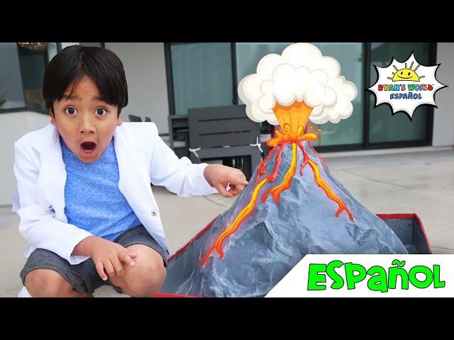 Cómo Hacer un Experimento de Ciencia de Volcanes con Ryan's World