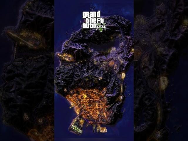 GTA 5 vs GTA San Andreas map - which is better? #shorts #gta