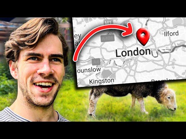 I Found a Secret Farm in Central London  - London 4K VLOG