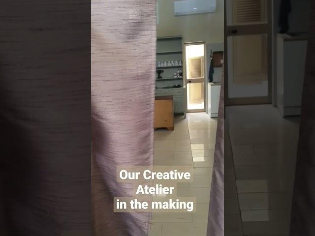 Our #new #creative #atelier in the making #rescolibycarlo #character #quality #creativity #furniture