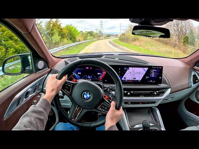 2023 BMW XM - POV Test Drive (Binaural Audio)