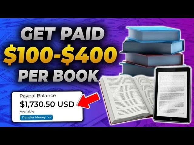 Get Paid $400 Per Book You READ! Get Paid to Read Books Online | (Earn Money Online)