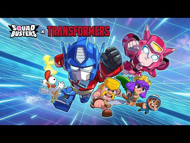 Squad Busters x Transformers – Coming September 16th! 