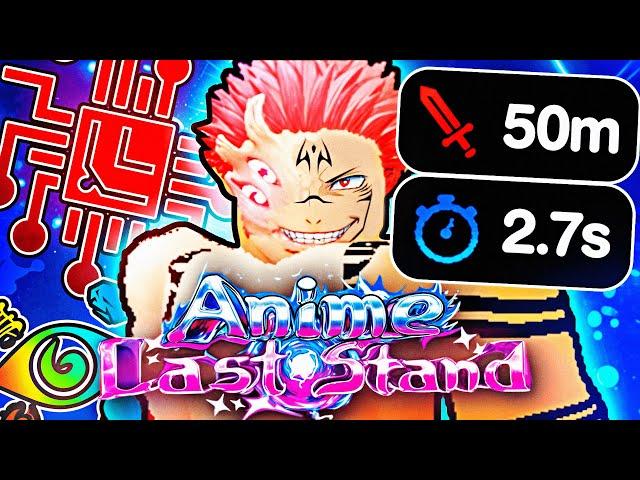 Evolving The 0.1% GODLY Sukuna in Anime Last Stand!