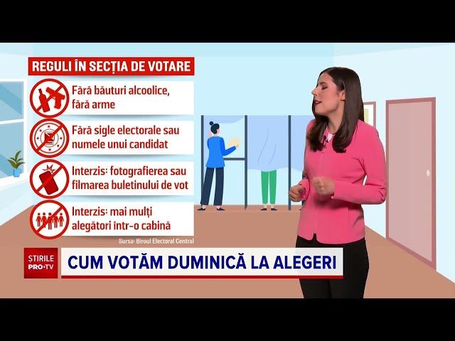 Cum votăm la prezidențiale, în țară și în străinătate