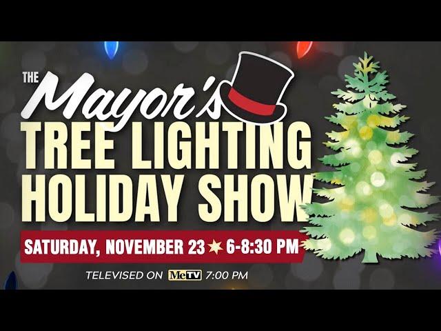 Saturday, November 23: Mayor’s Tree Lighting Holiday Show in Springfield