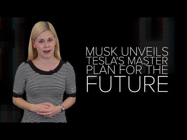 Elon Musk unveils Tesla's master plan for the future (CNET News)