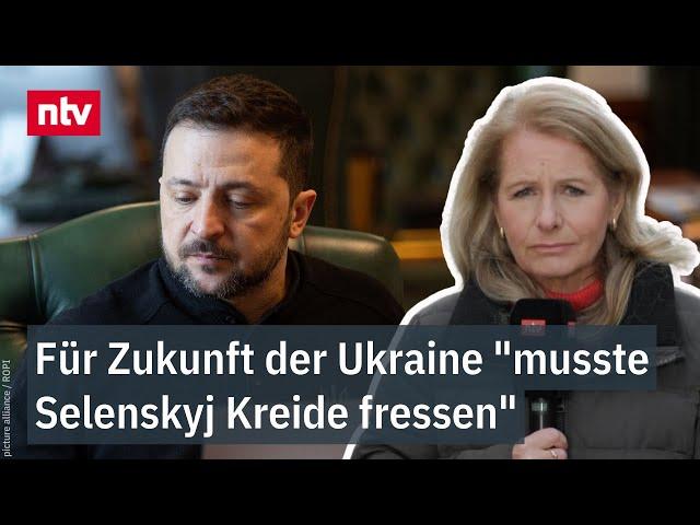 Für Zukunft der Ukraine "musste Selenskyj Kreide fressen" - Präsident entschuldigt sich