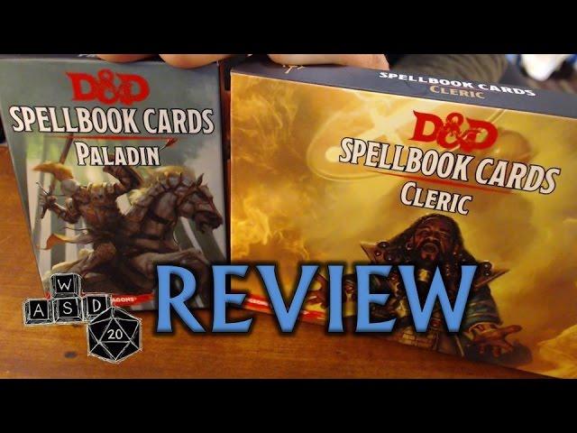 D&D 5E Spellbook Cards Review