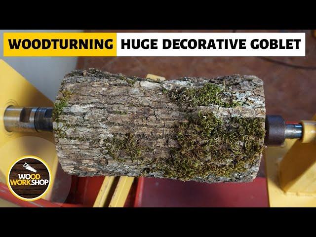 Woodturning Huge Decorative Goblet