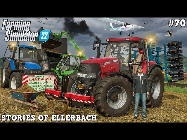 GETTING THE BEST CASE TRACTOR FOR THE FARM with @TheCamPeRYT!  | Ellerbach | FS22 | Timelapse #70