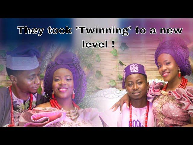 THE IDENTICAL TWINS THAT WEDDED ON THE SAME DAY! | crazy right??!!