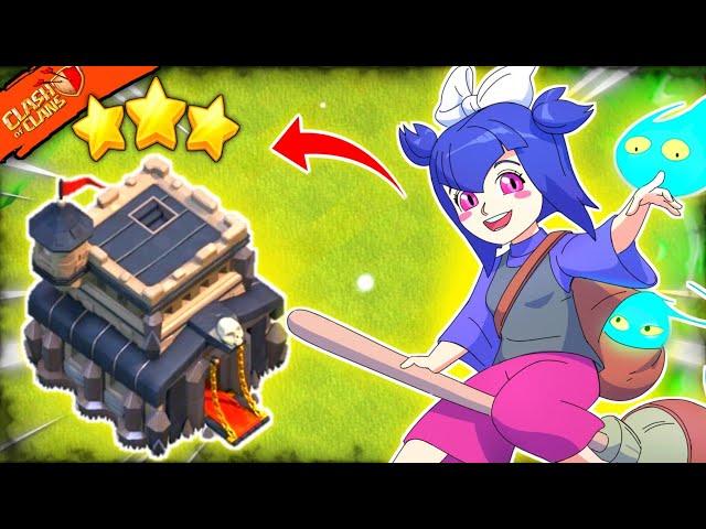 TH9 Broom Witch Attack Strategy | Best TH9 Attack Strategy 2024 (Clash of Clans)