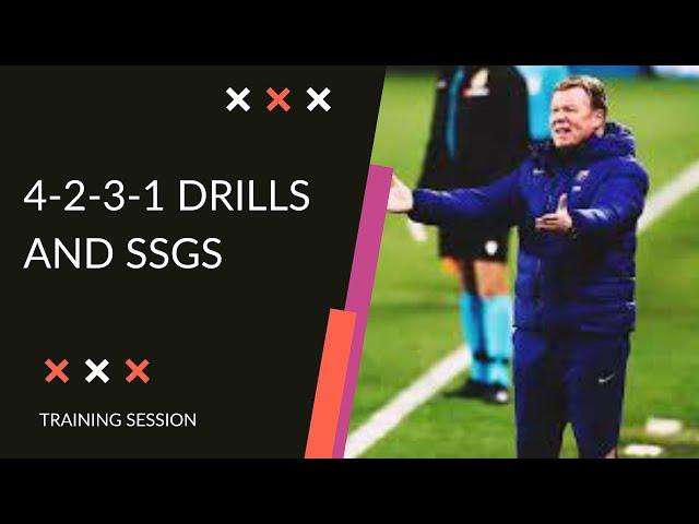 Soccer TACTICS - Small Sided GAMES to Train the 4-2-3-1