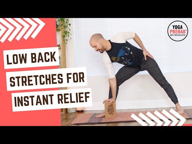 Low Back Stretches For Instant Relief