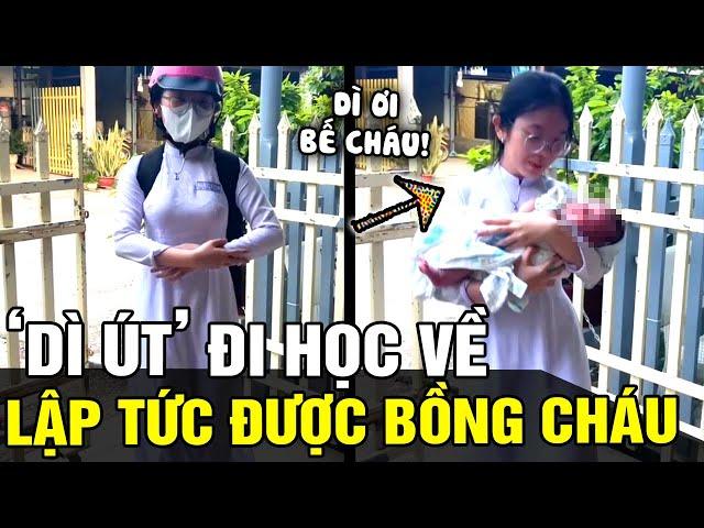 Chiếc trend thấm đượm tình thân, hé lộ hoạt động tại gia của các DÌ ÚT mỗi lần đi học về | TÁM TV